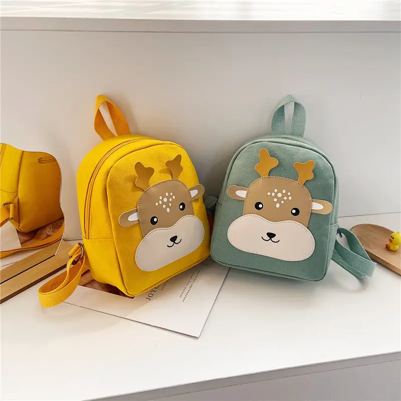 Mochila de animales de dibujos animados para jardín de infantes, mochilas escolares para niños