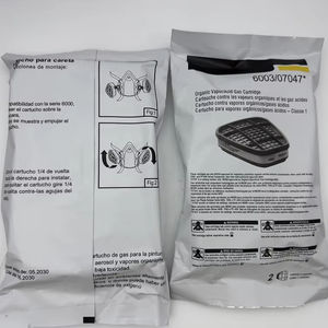 <span class=keywords><strong>Cartouche</strong></span> de filtre à particules de gaz organique 6003 <span class=keywords><strong>P100</strong></span> Protection du travail <span class=keywords><strong>Masque</strong></span> de sécurité respiratoire pour les véhicules de la série 6000 6500 7500 - Product Image 1