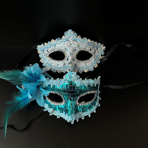 Holloweout femme demi-visage <span class=keywords><strong>masque</strong></span> en plastique Costume fête renard <span class=keywords><strong>venise</strong></span> Halloweenowitz groupe - Product Image 2