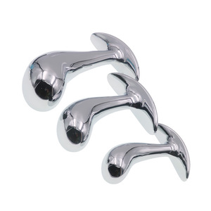 Masseur de prostate en acier inoxydable Bouchon de cul en métal Jouet anal pour hommes femmes - Product Image 5