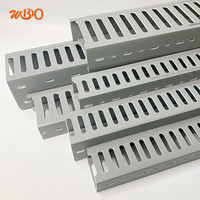 Boîte de gestion de fil en PVC fabriquée en Chine 100*50 conduit de câbles tuyaux de goulotte d'extrusion en plastique solide organisateur de câble bureau pour divers