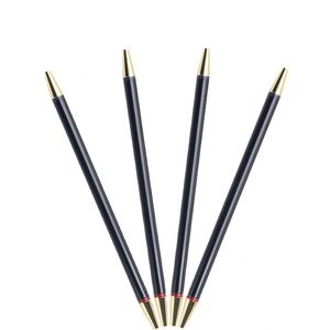 Wholesale Persol PS-20250819-12 High-End 1.0mm Slim Twist Metal Ballpoint <b>Pen</b> Double-End Two <b>Color</b> Ink Promotional Office Use - Product Image 1