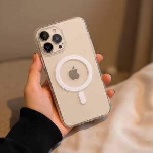 Custodia Magnetica Trasparente Anti-Caduta per iPhone 16 Plus DAM - Product Image 2