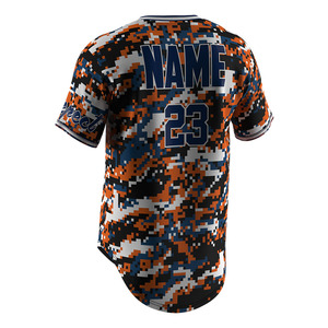 Ecológico bordado hombres Hip-Hop béisbol cuello en V uniforme jerseys Canadá béisbol <span class=keywords><strong>camiseta</strong></span> <span class=keywords><strong>Mujer</strong></span> - Product Image 4