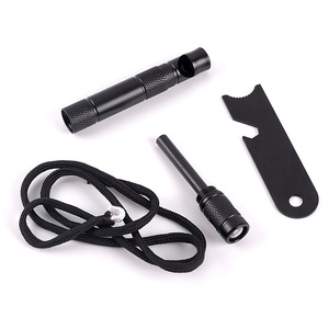 Bâton de Ferro Multifonctionnel de Survie 13 97mm, Allumeur de Feu Tactique d'Urgence en Magnésium avec Grattoir - Product Image 6