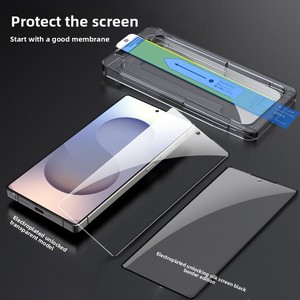 Pellicola Protettiva Antipolvere Facile da Installare per <span class=keywords><strong>Samsung</strong></span> <span class=keywords><strong>Galaxy</strong></span> S26 Ultra S25 Plus S24 S23, Allineamento Automatico, Vetro Temperato - Product Image 4