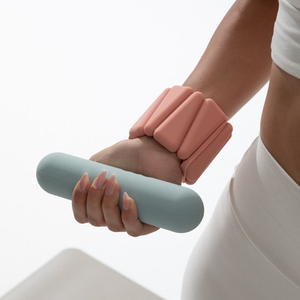 <span class=keywords><strong>Mancuernas</strong></span> de Silicona Ajustables Ecológicas con Logotipo Personalizado para Pilates, Yoga, Gimnasio en Casa, Fitness, Agarre Suave para Ejercicio Integral - Product Image 5