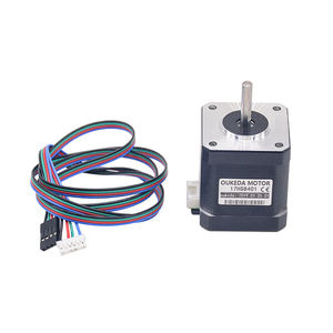 <span class=keywords><strong>Nema</strong></span> <span class=keywords><strong>17</strong></span>สเต็ปเปอร์มอเตอร์5ชิ้น,มอเตอร์42มอเตอร์17HS8401 48มม./78Oz-in /1.8A CE 42BYGH 1.7A (17HS8401) มอเตอร์ CNC เลเซอร์และเครื่องพิมพ์3D - Product Image 2