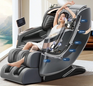 Silla de Masaje Inteligente de Lujo C116 2024 Automática con Riel SL Eléctrico 4D, Shiatsu Tailandés, Gravedad Cero, para Todo el Cuerpo, con Función Portátil - Product Image 4