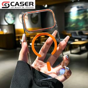 Custodia Anti-Ingiallimento Trasparente Magnetica per <span class=keywords><strong>iPhone</strong></span> 17 Pro Max e <span class=keywords><strong>iPhone</strong></span> 16 Pro - Product Image 3