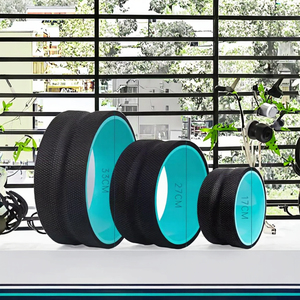 Juego de 3 Piezas de Rueda de Yoga con Rodillo de Espuma y Rueda Chirp para Aliviar el Dolor de Espalda, Material EVA+ABS Ecológico - Product Image 3