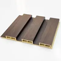 उच्च स्तर की गुणवत्ता लकड़ी प्लास्टिक समग्र सजावटी आंतरिक सजावट 3D पीवीसी Cladding बाहरी डब्ल्यूपीसी दीवार पैनल