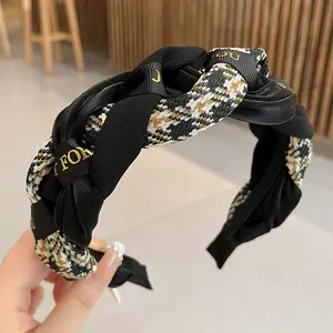 DOMOHO Chapéu de Igreja de Primavera novo, bandana de seda e bandana de cetim para pais e filhos, tecido premium feito com nó fofo e bolha