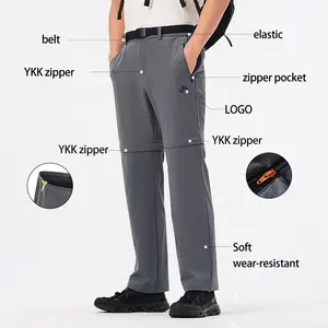 Outdoor Wandern wasserdichte Hosen abnehmbare schnell trocknende Sport lässige Herbst-Wandernhosen