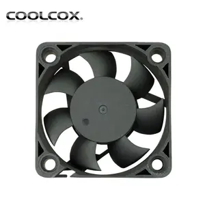 CoolCox 50x50x15mm DC-Lüfter, 5015, geeignet für Luft reiniger und Lampe und Luftbe feuchter und Konverter, Spannung 5V oder 12V oder 24V
