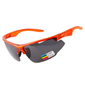 Lunettes de cyclisme XQ 465 TR90 semi-cerclées polarisées pour adultes, idéales pour le vélo, la moto et les sports de plein air – Protection optimale - Product Image 1