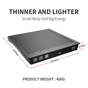<span class=keywords><strong>Blu</strong></span>-<span class=keywords><strong>Ray</strong></span> quemador Slim externa USB 3,0 BD-RE CD/<span class=keywords><strong>DVD</strong></span> RW escritor jugar 3D <span class=keywords><strong>Blu</strong></span>-<span class=keywords><strong>Ray</strong></span> <span class=keywords><strong>4K</strong></span> disco <span class=keywords><strong>DVD</strong></span> Rom para el ordenador portátil/escritorio Unidad óptica - Product Image 5