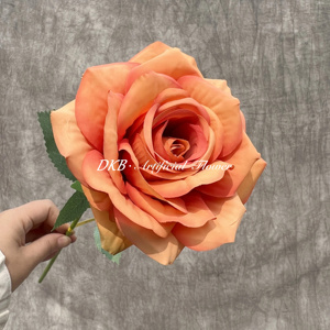 ดอกกุหลาบเดี่ยวขายดีสำหรับวันวาเลนไทน์ มีหลายสี ช่อดอกไม้เจ้าสาวสุดหรู ช่อดอกไม้เจ้าสาว - Product Image 3