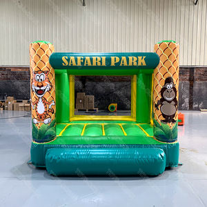 Château gonflable coloré sur le thème des clowns pour enfants, pour l'intérieur et l'extérieur - Product Image 2