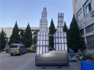 Structure de bâtiment gonflable de maison gonflable géante pour la publicité commerciale - Product Image 3