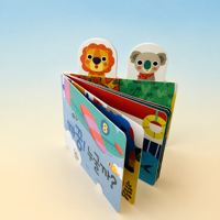 Impression personnalisée de livres coulissants pour enfants sur le thème des animaux, vente en gros, usine OEM, certifié FSC, faible MOQ