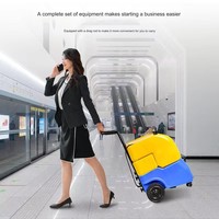 Extracteur de vapeur électrique professionnel EB-400S, 2800W, forte aspiration, 180° de vapeur, pour le nettoyage commercial des tapis et des intérieurs de voitures