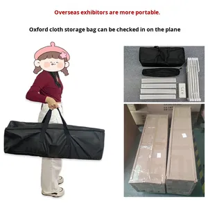 Modern Eco-Friendly LED <strong>Folding</strong> Light <strong>Box</strong> for Foreign Exhibitions Fast Curtain Show Product Category <strong>Display</strong> Racks Illumination - Product Image 6