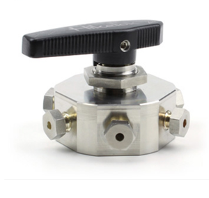 Hikelok 3 4 5 6 7 الطريق الكرة صمام 316 الفولاذ المقاوم للصدأ PTFE مقعد الإناث الذكور ISO BSPP 1/2 في 3/4 بوصة صمامات كروية - Product Image 1