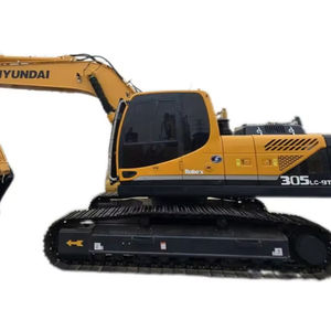 เครื่องขุด R305LC-9T ฮุนไดคัมมินส์เครื่องฉีดตรง30ตันเครื่องจักรงานหนักปั๊มกระปุกเกียร์มีความสามารถในการทำงานที่แข็งแกร่ง - Product Image 1
