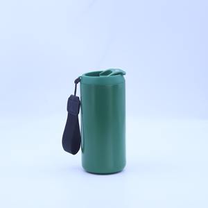 Öğrenciler bayanlar için taşınabilir amerikan tarzı yalıtımlı su yüksek görünüm vakum bardak doğrudan içme ev ofis kolu fincan - Product Image 6