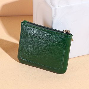 กระเป๋าใส่เหรียญ<span class=keywords><strong>หนัง</strong></span> PU หรูหราขนาดเล็กพร้อมกระเป๋าเก็บเงินสดของผู้หญิงกระเป๋าใส่บัตรเครดิตแบบนุ่มใส่เหรียญ - Product Image 6