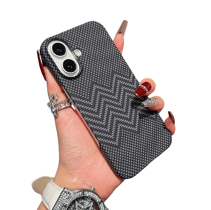 Nueva Funda Magnética de Aramida para <span class=keywords><strong>iPhone</strong></span> 18 Pro Max, Textura de Fibra de Carbono, Ultra Delgada, Protección Semi-Envolvente, Alta Calidad, Venta al Por Mayor - Product Image 4