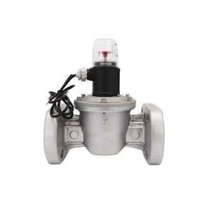 Vanne solénoïde industrielle antidéflagrante pour conduite de gaz DN50/DN150/DN125/DN200, vanne d'arrêt d'urgence pour fuite de gaz avec alarme - Product Image 1