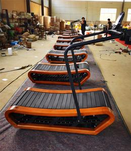 ลู่วิ่งโค้ง Woodway อุปกรณ์ออกกำลังกายคาร์ดิโอ เครื่องออกกำลังกายในยิม เครื่องวิ่งแบบไม้ ลู่วิ่งแบบกลไก - Product Image 5
