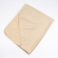 Couverture de protection EMF en fibre d'argent, coton confortable, blindage Faraday, usage domestique