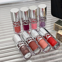 Produits cosmétiques pour les lèvres en gros OEM&ODM, miroir, gloss à lèvres longue durée, imperméable, logo personnalisé, pour femmes, beauté