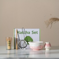 Bol à matcha en céramique japonaise, bol à matcha traditionnel avec bec verseur, thé vert, accessoires de cérémonie traditionnels