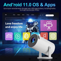 Vente en gros de projecteurs de jeu portables X10PLUS Android 11, projecteur de jeu 4K 3D avec console de jeu sans fil 2.4G, manette de jeu