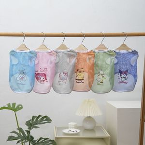 Sanrio – gilets en maille pour animaux de compagnie, vêtements d'été frais pour chats et chiens, design de dessin animé, taille moyenne et grande - Product Image 2