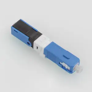 Herhaalde Rapido De Flat Drop-Kabel Reutilavel Low Insertion Loss Sc Upc Conector Blue Quick Fiber Optic Fast Connector