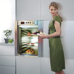Elevador de servicio de elevación de alimentos Dumbwaiter 100-300Kg para comida/Hotel/restaurante/cantina/utilidad transportador dedicado comedor pequeño - Product Image 3