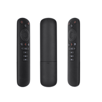 Ratón Aéreo G50S 2.4G, Teclado y Ratón Inalámbricos para Control Remoto de TV Box Android, Ratón Aéreo con Aprendizaje IR, Voz y Batería AAA