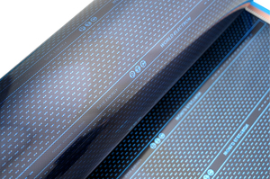 Film chauffant respirant bleu creux en graphène PTC, infrarouge lointain, anti-surchauffe, pour chauffage au sol domestique, certifié CE RoHS - Product Image 3