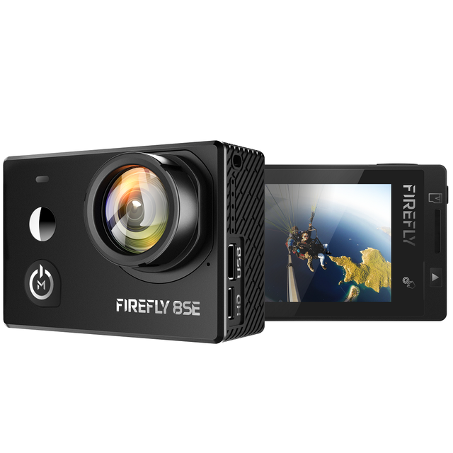 4K 30FPS 150-Degree Waterproof Wi-Fi Action Sports Camera 1080 120FPS Vlogging Wide-Angle Touch Screen Dual Screen Function