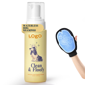 Shampooing Sec Sans Rinçage pour Animaux de Compagnie Marque Privée – Mousse Anti-Démangeaisons, Contrôle des Odeurs, Hydratation Longue Durée, Démêlant pour Chiens et Chats - Product Image 1