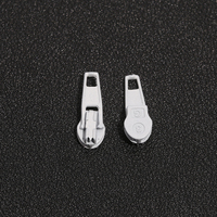 Vente en gros d'usine 3 #   Tête de fermeture éclair métallique à verrouillage automatique pour pantalons, sacs, bagages, accessoires vestimentaires