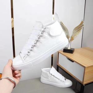 Zapatos Casuales Planos de Alta Calidad para Hombre, Diseño de Caña Alta, Zapatillas Deportivas de Cuero Genuino, Transpirables, Marca BB - Product Image 3