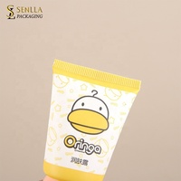 Tube en plastique souple personnalisé de 30ml 50ml pour lotion pour bébé Crème pour les mains pour enfants Emballage à prix d'usine pour les soins du corps Masques pour le lavage des mains