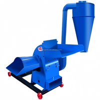 Yüksek Verimli Yeni Mısır/Sorgum/Buğday/Fasulye Öğütme Makinesi Çekiçli Değirmen Kırıcı 600kg/saat Kapasiteli Dizel/Elektrikli