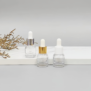 Flacon compte-gouttes de luxe en verre de 5 ml pour échantillons de sérum et d'huile <span class=keywords><strong>capillaire</strong></span> avec pipette – Vente en gros - Product Image 3